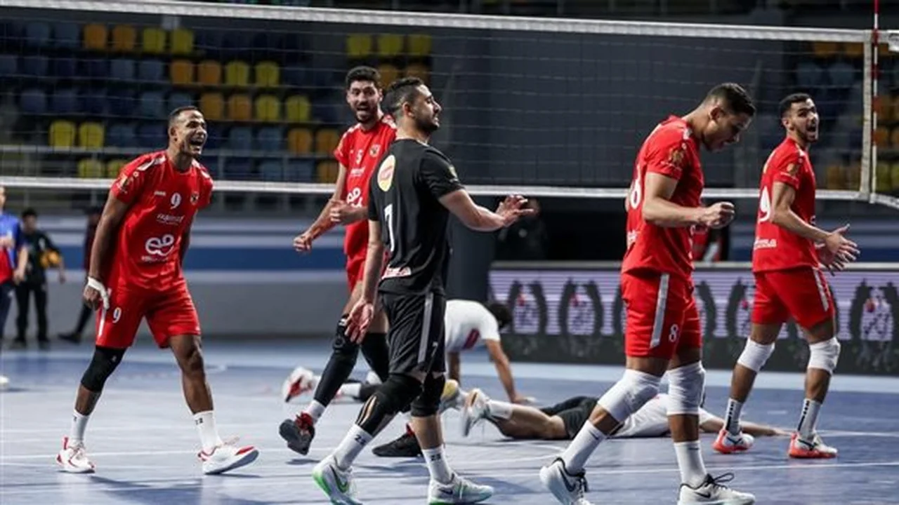 موعد مواجهة الأهلي وقرطاج التونسي في نصف نهائي بطولة إفريقيا للكرة الطائرة